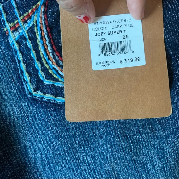 βSOLDβ π NWT True Religion flare jeans π - Picture 8 of 9